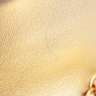 Chanel Mini Classic Metallic Calfskin Charm Double Flap