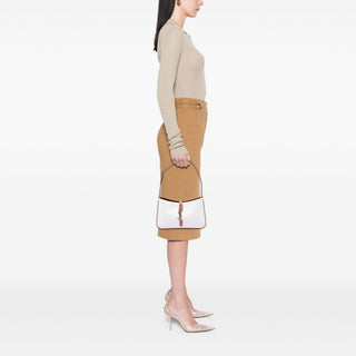 Saint Laurent Canvas and Leather Le 5 a 7