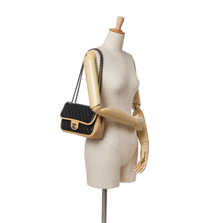 Chanel Medium Classic Bicolor Lambskin Twist Flap
