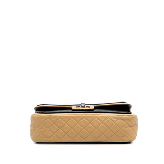 Chanel Medium Classic Bicolor Lambskin Twist Flap