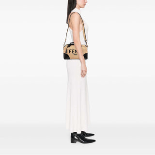 Fendi Medium Raffia By The Way Satchel