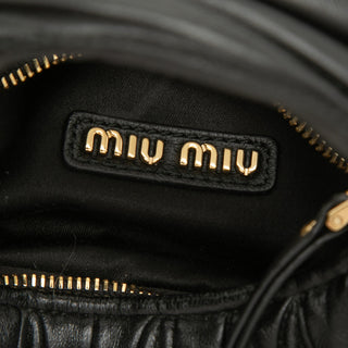 Miu Miu Mini Matelasse Nappa Wander Bag