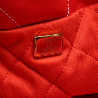 Chanel Small Quilted Shiny Calfskin 22 Shoulder Bag