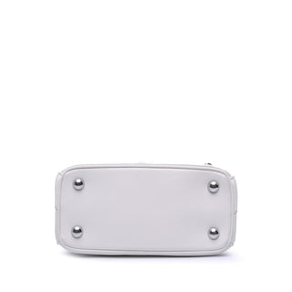Prada Mini Saffiano Lux Crystal Embellished Galleria Double Zip