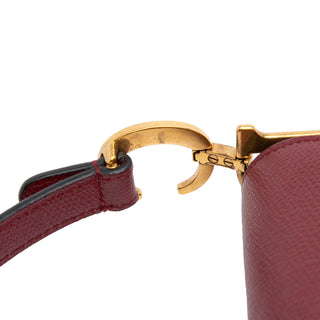 Dior Mini Grained Calfskin Saddle Bag