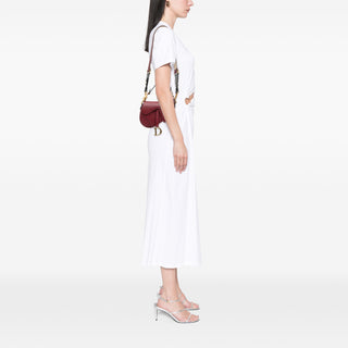 Dior Mini Grained Calfskin Saddle Bag