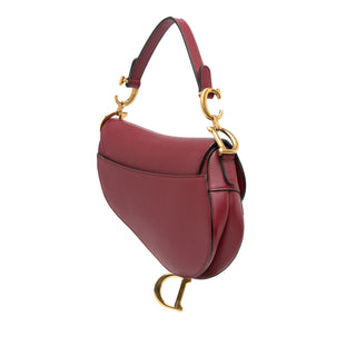 Dior Mini Grained Calfskin Saddle Bag