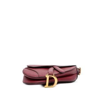 Dior Mini Grained Calfskin Saddle Bag