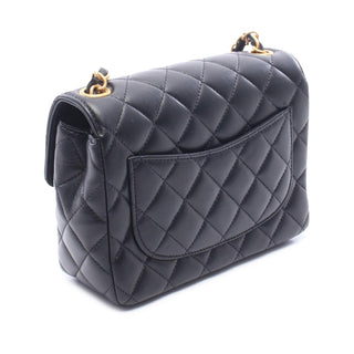 Chanel Mini Square Classic Lambskin Casino Royale Charms Single Flap