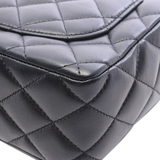Chanel Mini Square Classic Lambskin Casino Royale Charms Single Flap