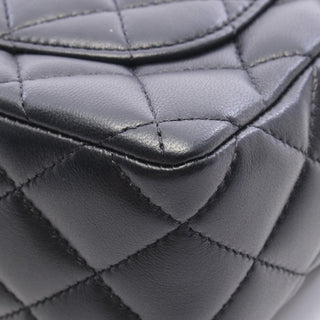 Chanel Mini Square Classic Lambskin Casino Royale Charms Single Flap