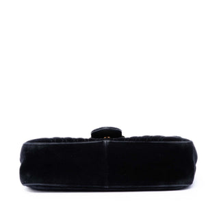 Gucci Medium GG Marmont Matelasse Velvet Shoulder Bag