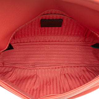 Fendi Leather Fendista Pochette Crossbody