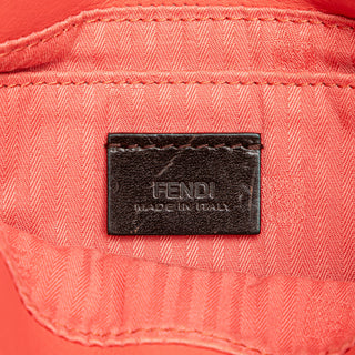 Fendi Leather Fendista Pochette Crossbody