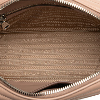 Prada Soft Calf Diagramme Crossbody