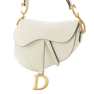 Dior Grained Calfskin Saddle Bag