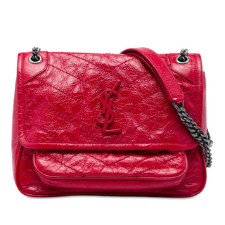 Saint Laurent Baby Crinkled Calfskin Niki