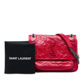 Saint Laurent Baby Crinkled Calfskin Niki