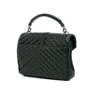 Ysl Medium Chevron College Satchel