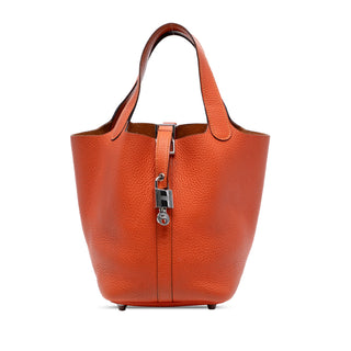 Hermès Clemence Picotin Lock 18