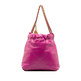 Chanel Mini Calfskin 22 Hobo