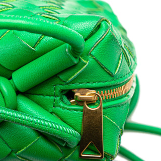 Bottega Mini Nappa Intrecciato Loop Camera Bag