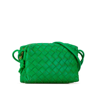 Bottega Mini Nappa Intrecciato Loop Camera Bag