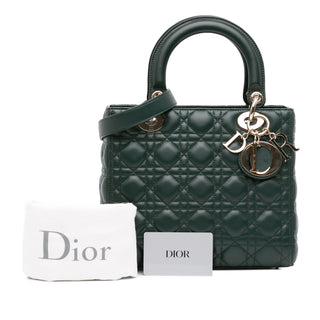 Dior Medium Lambskin Cannage Lady
