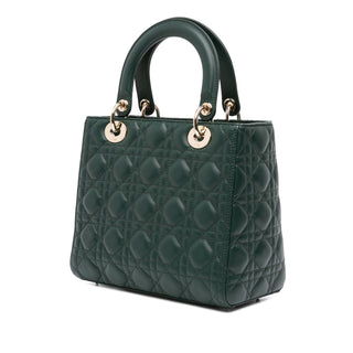 Dior Medium Lambskin Cannage Lady