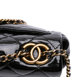 Chanel paris-Salzburg Small Patent and CC Flap