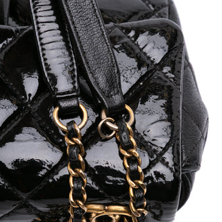 Chanel paris-Salzburg Small Patent and CC Flap