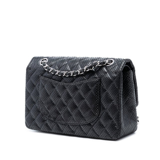 Chanel Medium Classic Perforated Lambskin Double Flap