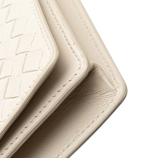Bottega veneta Nappa Intrecciato Clutch with Strap