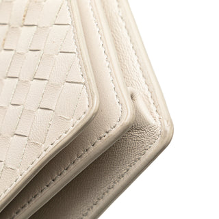 Bottega veneta Nappa Intrecciato Clutch with Strap
