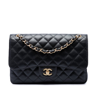 Chanel Jumbo Classic Caviar Double Flap