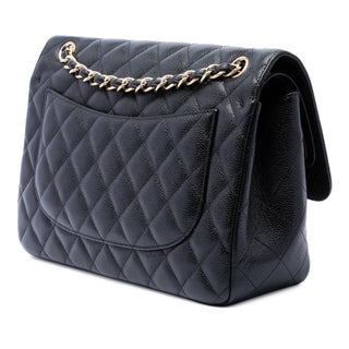 Chanel Jumbo Classic Caviar Double Flap 2013