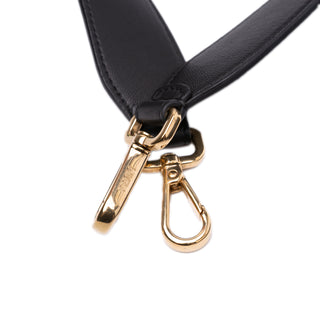 Fendi Large Zucca Leather Baguette