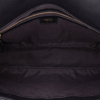 Fendi Large Zucca Leather Baguette