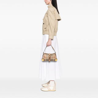Burberry Haymarket Check Harvington Shoulder Bag
