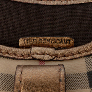 Burberry Haymarket Check Harvington Shoulder Bag