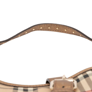 Burberry Haymarket Check Harvington Shoulder Bag