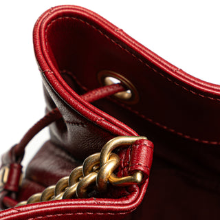 Chanel Paris Medium Lambskin Bucket Bag