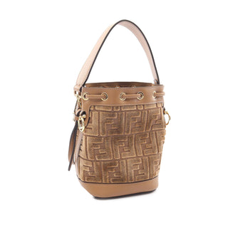 Fendi Mini Zucca Canvas Mon Tresor Bucket Bag