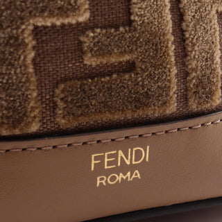 Fendi Mini Zucca Canvas Mon Tresor Bucket Bag