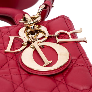 Dior lady Small Lambskin Cannage My ABCDior