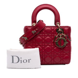 Dior lady Small Lambskin Cannage My ABCDior