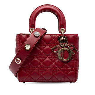 Dior Small Lambskin Cannage My ABCDior Lady Dior