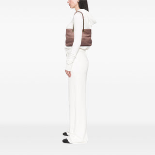 Bottega Veneta Medium Nappa Intrecciato Double Chain Tote