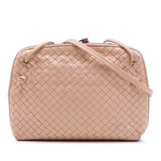 Bottega Veneta Nappa Intrecciato Nodini Crossbody