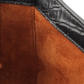 Saint Laurent Croc Embossed Leather Le 5 A 7